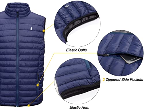 Little Donkey Andy Men's Lightweight Warm Puffer Vest Outdoor Sleeveless Jacket for Golf Hiking Casual Travel - Image 5