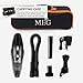 Car MEG Handheld Vacuum Cleaner Cordless, Rechargeable,106W Lithium Battery, Small&Lightweight, Vacuum Cleaner, Strong Aluminum Fan, Powerful Portable Vacuum & 2 Adapter Charging Cables