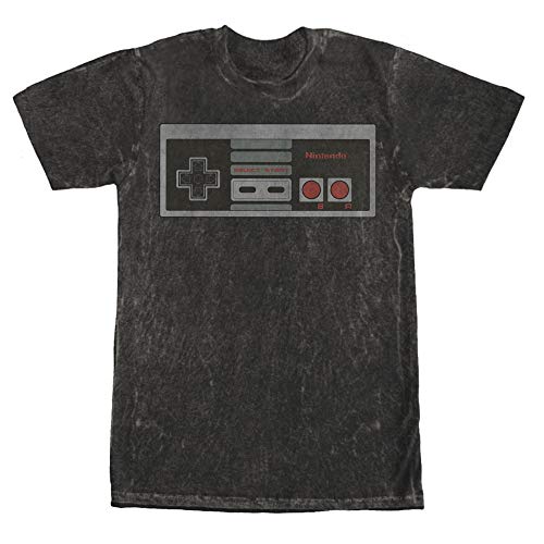 Image of Nintendo Men's Controller T-Shirt, Black, XXL
