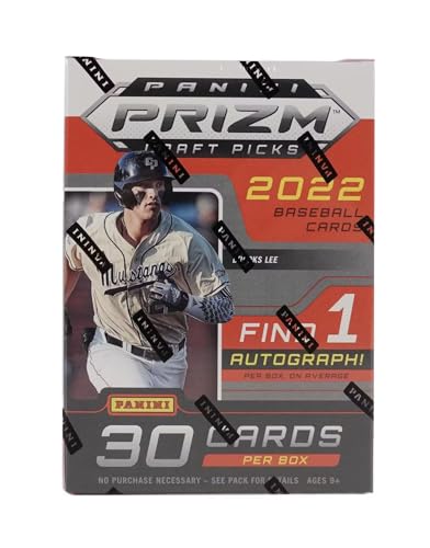 Cartes Panini Baseball Prizm 2022 Blaster Box scellée pour collectionneurs