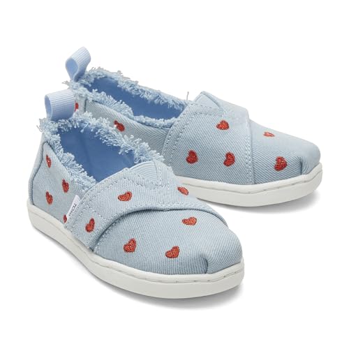 Image of TOMS Kids Tiny Alpargata Washed Dinos (Toddler /Little Kid)