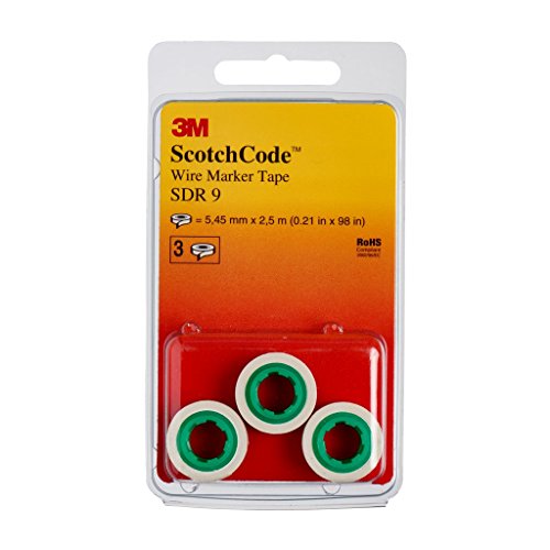 3M Scotchcode Sdr-9 - Marcatori Per Cavi, Confezione Da 3