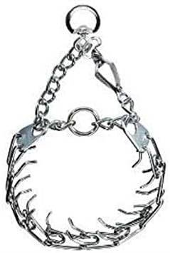 Herm Sprenger Chrome Plated Prong Training Collar with Quick Release 21 Medium 3.0mm