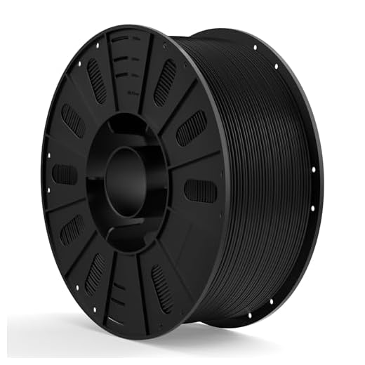ELEGOO PLA Filament 1.75mm Black 3KG, 3D Printer Filament Dimensional Accuracy +/- 0.02mm, 3KG Large Spool(6.6lbs) Fits for Most FDM 3D Printers