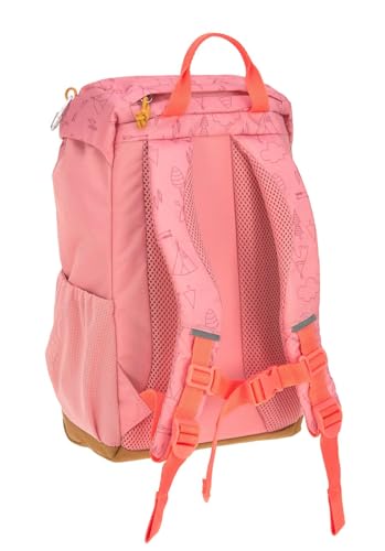 LÄSsig Zaino Per L'asilo Zaino Per Bambini Con Tracolla Idrorepellente, 9 Litri/ Mini Outdoor Backpack Adventure Rosa - 3