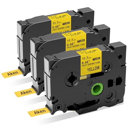 Gaine thermorétractable 11,7 mm HS-631 isolante et résistante pour repérage de câbles électriques