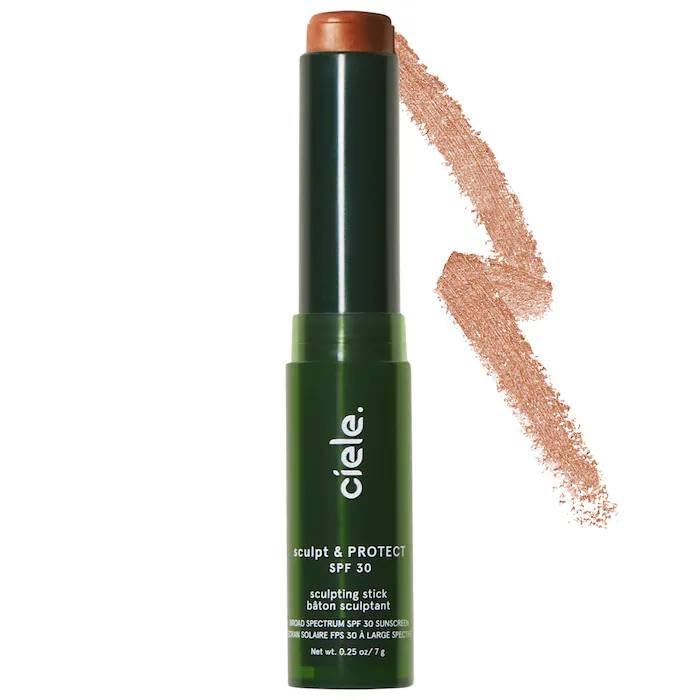 ciele sculpt & PROTECT SPF 30+ bronzing contour stick - 03 Tan, 1 Count (Pack of 1)