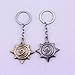 JIAORLEI Portachiavi da uomo Serie Hearthstone Heroes Of Warcraft Heroes Portachiavi in ​​metallo per i fan Cool Portachiavi Gioielli da uomo