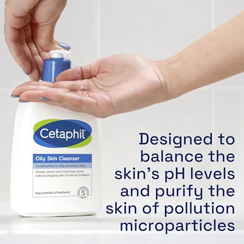 Cetaphil Oily Skin Cleanser, 236ml, Face Wash, For Combination to Oily Sensitive Skin, With Niacinamide - Image 6
