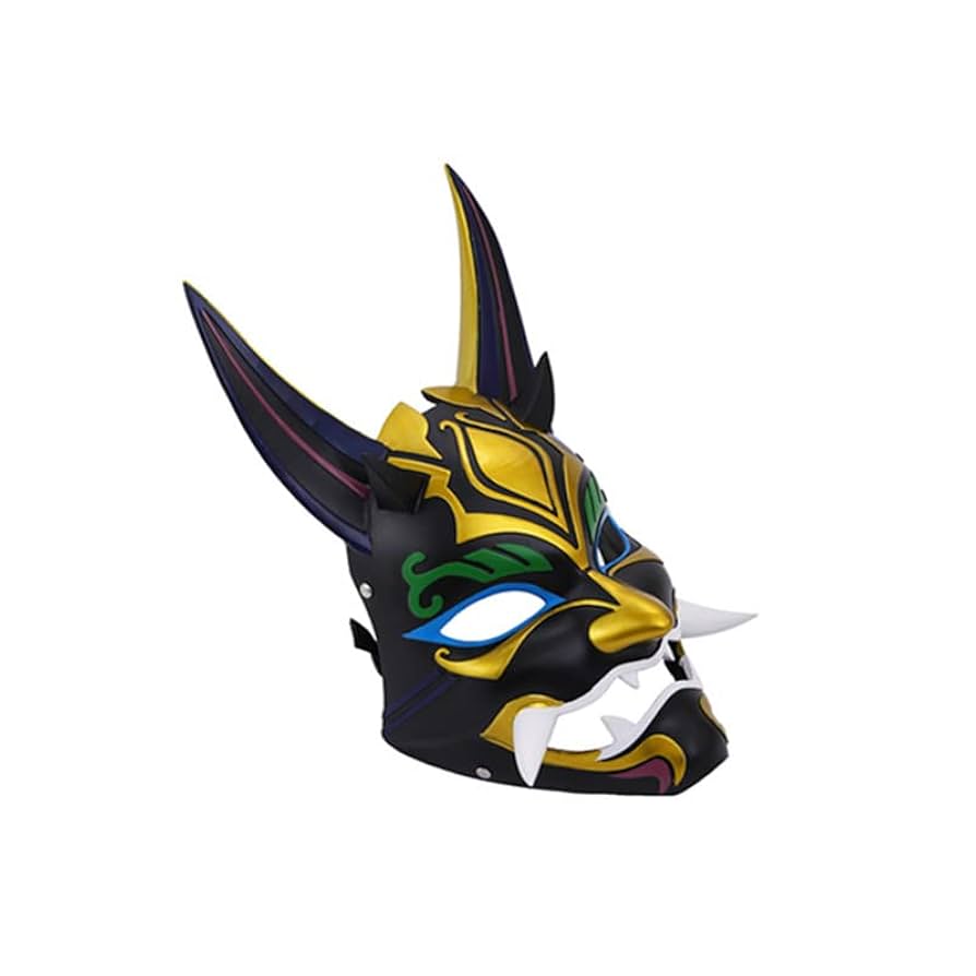 Amazon.co.jp: 【Sanjucos】 原神 魈(しょう) 樹脂製 護法夜叉