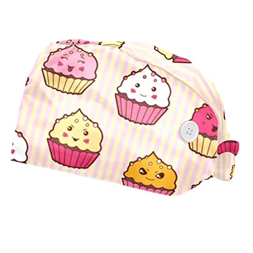 Chapeaux bouffants casquette de travail respirante JDEZ lot de 2