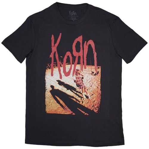 T-shirt Korn Shadow Playground imprimé graphique de qualité Rock Off taille S