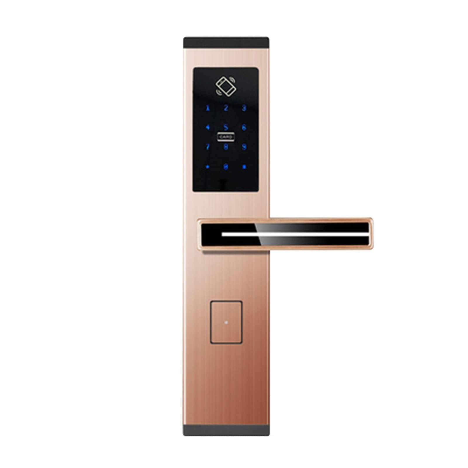 Cerradura inteligente, Bloqueo de código apartamento remoto la aplicación móvil cama y desayuno Sala alquiler cerradura inducción electrónica inteligente puerta antitheft tongtong mechón(E)