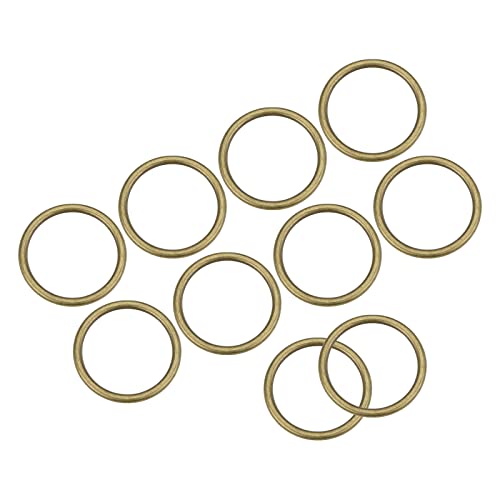 [METALLIXITY] ���^��O�����O�o�b�N�� 30 mm���a 3 mm���� 10�� �n�ڈ������� �ۃ����O �N���t�g DIY �o�b�O �n���h�o�b�O �x���g�p �u�����Y�g�[��