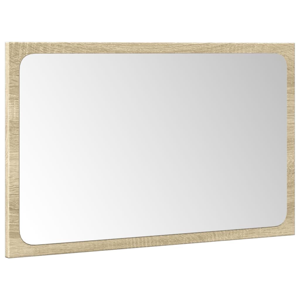 Juego de Muebles de Baño Madera Procesada Sonoma Roble