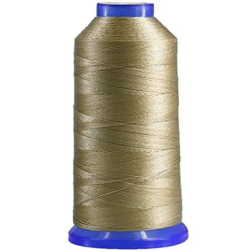 Hilo de nylon bonded Selric 1300 yd color caqui miniatura 1