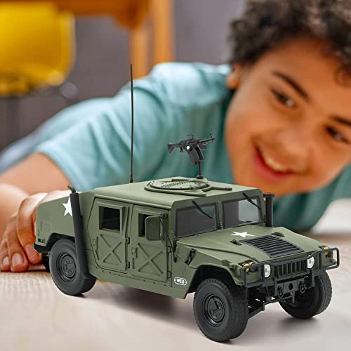 Modelo de Vehículo Militar a Escala 1:18 de Metal y Plástico miniatura 6