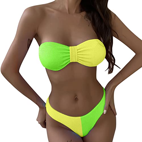 Maillot de bain pour femme Mommy and Son vert M idéal pour sublimer vos journées à la plage