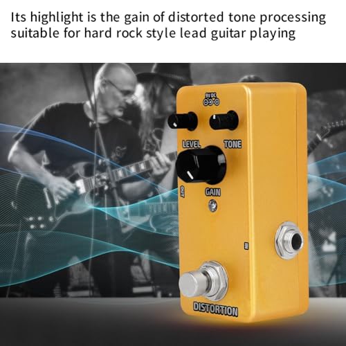 Boosteur d'effets guitare éliminant les bruits avec alimentation