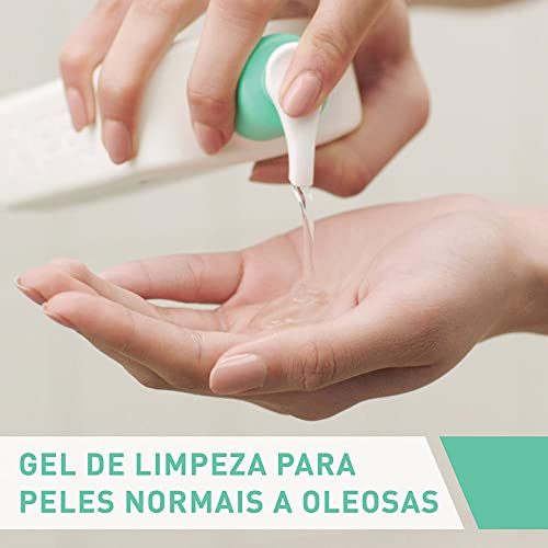 CeraVe, Gel de Limpeza Facial para pele oleosa, com Ácido Hialurônico e Niacinamida, 150g
