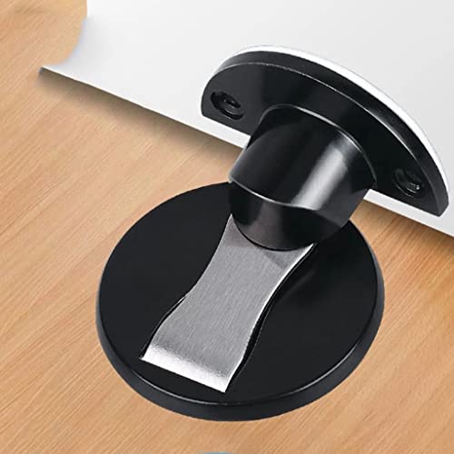 Deflector de puerta electromagnético sin perforaciones negro para herrajes de muebles 2