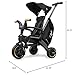 Doona Liki Trike S5, Nitro Black - 5-in-1 Compact, Foldable Tricycle - Suitable for Toddlers 10 to 36 Months