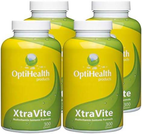 XtraVITE Isotonic Multivitamin - 100% Essential Vitamins and Minerals - Pack of 4
