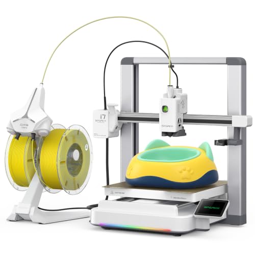 Image of Creality SPARKX i7 Autofill 3D Printer, Auto Filament Load and Refill 500mm /s High Speed Auto-Leveling AI Photo to 3D Printing RGB Light 95% Pre-Assemble Low Noise 260x260x255 mm