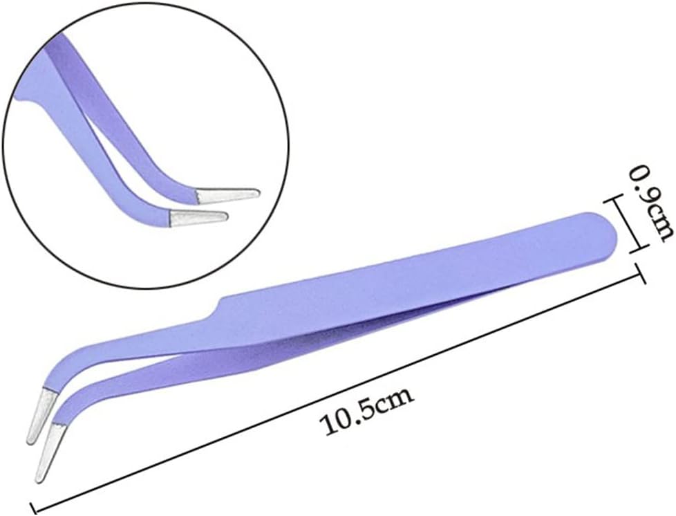 4 Pcs Curved Craft Tweezers, Multipurpose Tweezers for Intricate Projects, Scrapbooking, Cardmaking, Stickers, etc. - Image 5