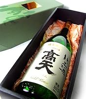 高天酒造 金箔入り 純米酒 1800m ギフト箱入 御祝 父の日 贈答用 還暦 贈り物に