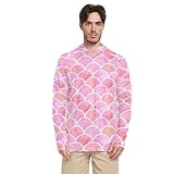 Design fonctionnel : cette chemise SPF pour homme dispose d'une capuche pour une protection supplémentaire du cou et de trous pour les pouces pour sécuriser les manches et améliorer la couverture solaire.
