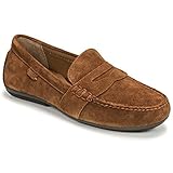 Flexible Gummisohle Polo Ralph Lauren Reynold Herren Schuhe Braun 44 EU