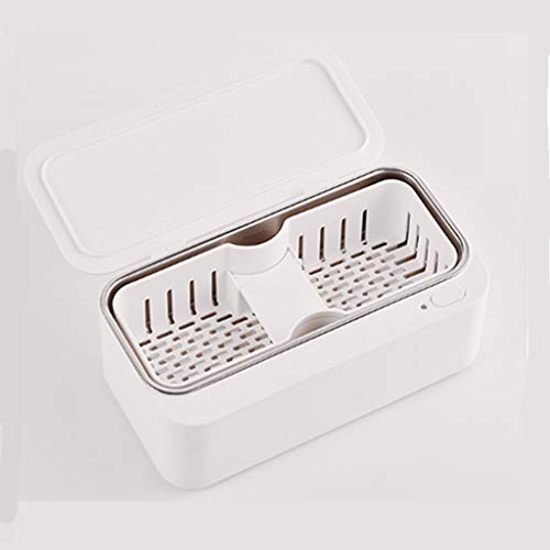 Preisvergleich Produktbild QueenYA Ultraschallreiniger, Profi-Ultraschall-Reiniger-Maschine, für Schmuck, Brillen, Ringe, Münzen, Gebiss, Geschirr, Ketten
