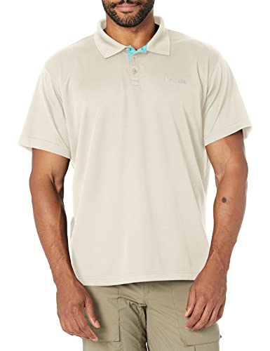 Columbia Mens Utilizer Polo Shirt, Fossil, Small US