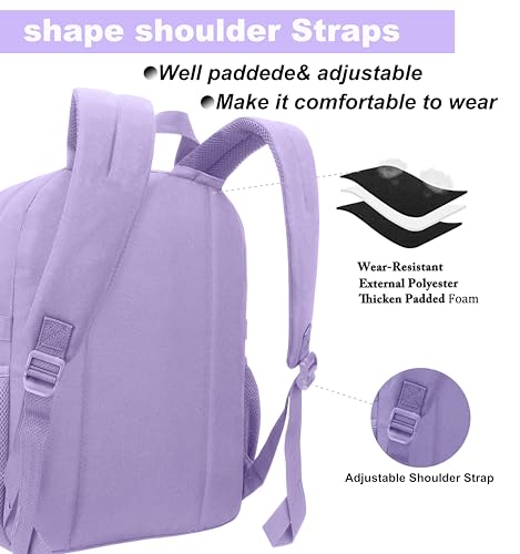 Image of SUPACOOL Campus Backpack, Laptop Bag with 2 Compartments, Travel Backpack