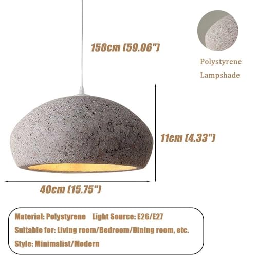 Suspension dôme japonais luminaire anti éblouissement chambre