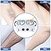 Double Wax Warmer Professional，Wax pot for Hair Removal with Adjustable Temperature Set, Portable Professional Wax Heater for spa and Salon,Body with 200pcs Wax Sticks
