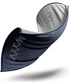 MaxxVi Sporthandtuch - Zweifarbiges Fitness Handtuch aus 100% Baumwolle - Made in Portugal - Oeko-Tex Standard 100