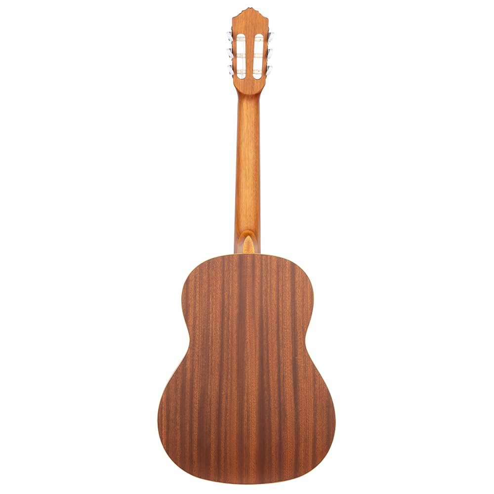 Ortega Guitars Chitarra Concerto per Mancini Slim Neck Full Size - Serie Family - include Gig Bag - mogano/top in cedro (R122SN-L)
