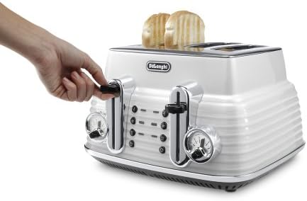 DeLonghi CTZ4003 - Tostadora, 1800 W, color blanco : Amazon.es: Hogar y  cocina