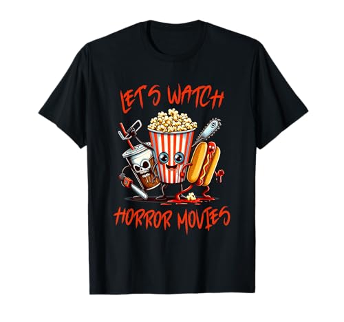 Camisa Divertida de películas de Terror para Hombres, Mujeres y