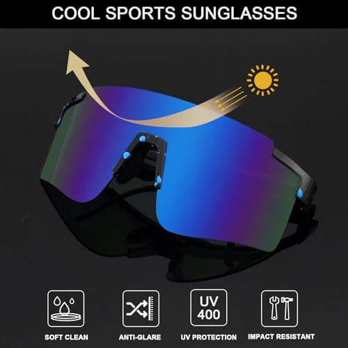 Lunettes de soleil cyclisme enfants 8 a 16 ans 80s