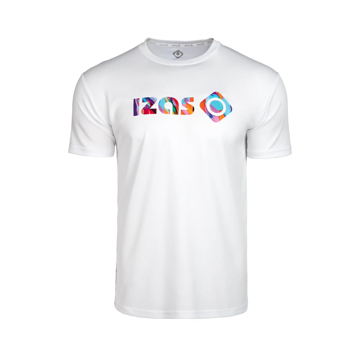 Izas Creus M Big Logo Technisches T-Shirt für Herren, leicht, atmungsaktiv und schnell trocknend, flache Nähte, abriebfest, Sport, Fitnessstudio und Wandern