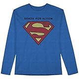 Jumping Beans Boys 4-12 Superman Ready for Action Graphic Tee Boys 6 Blue