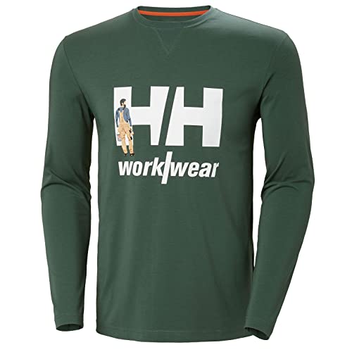 Sweat-shirt manches longues Helly Hansen homme avec logo ajusté 2XL