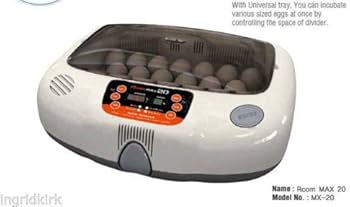 Rcom 20 自動卵孵化器 Pro 20 – Rcom Incubators USA