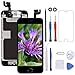 Produktbild GULEEK Kompatibel mit iPhone 6s Display 4,7" LCD Ersatz Bildschirm Touchscreen Digitizer Display Komplett Ersatz Bildschirm mit Werkzeuge (Schwarz)