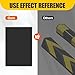 Tuxihapp 2PCS Garage Wall Guard, Foam Wall Bumper Corner Guard Car Door Protector for Parking Garages, Self-Adhesive Garage Pole Padding Wall Edge Protector for Parking Lot & Warehouse (Corner)