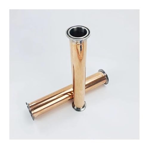 AARTERZZA Copper 2"(51mm) OD64 Tri Clover Spool Tube/Pipe, Length 20"(500mm) Tri Clamp Pipe Thickness 1.5mm
