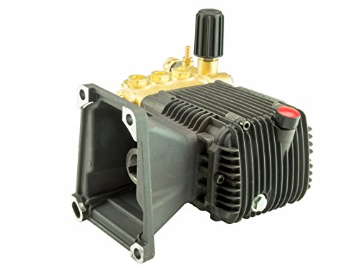 B E Pressure TSS-1511 TS Series Pump, Triplex, 4.0 GPM, 3500 psi, 1450 RPM, Black/Brass